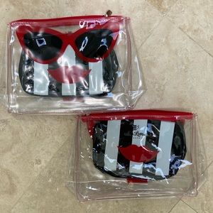 Emma Lorax NEW purse sunglasses fancy cosmetic bag storage girly London Paris